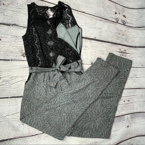 ANTHROPOLOGIE ELEVENSES lace medley jumpsuit, size 2 - Picture 7 of 16